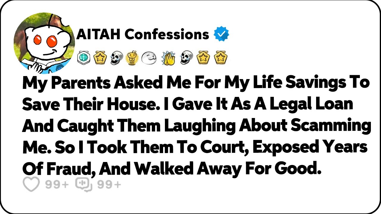 I Gave Out My Life Savings As Loan To My Parents, Then They Laughed About… Reddit Family Stories