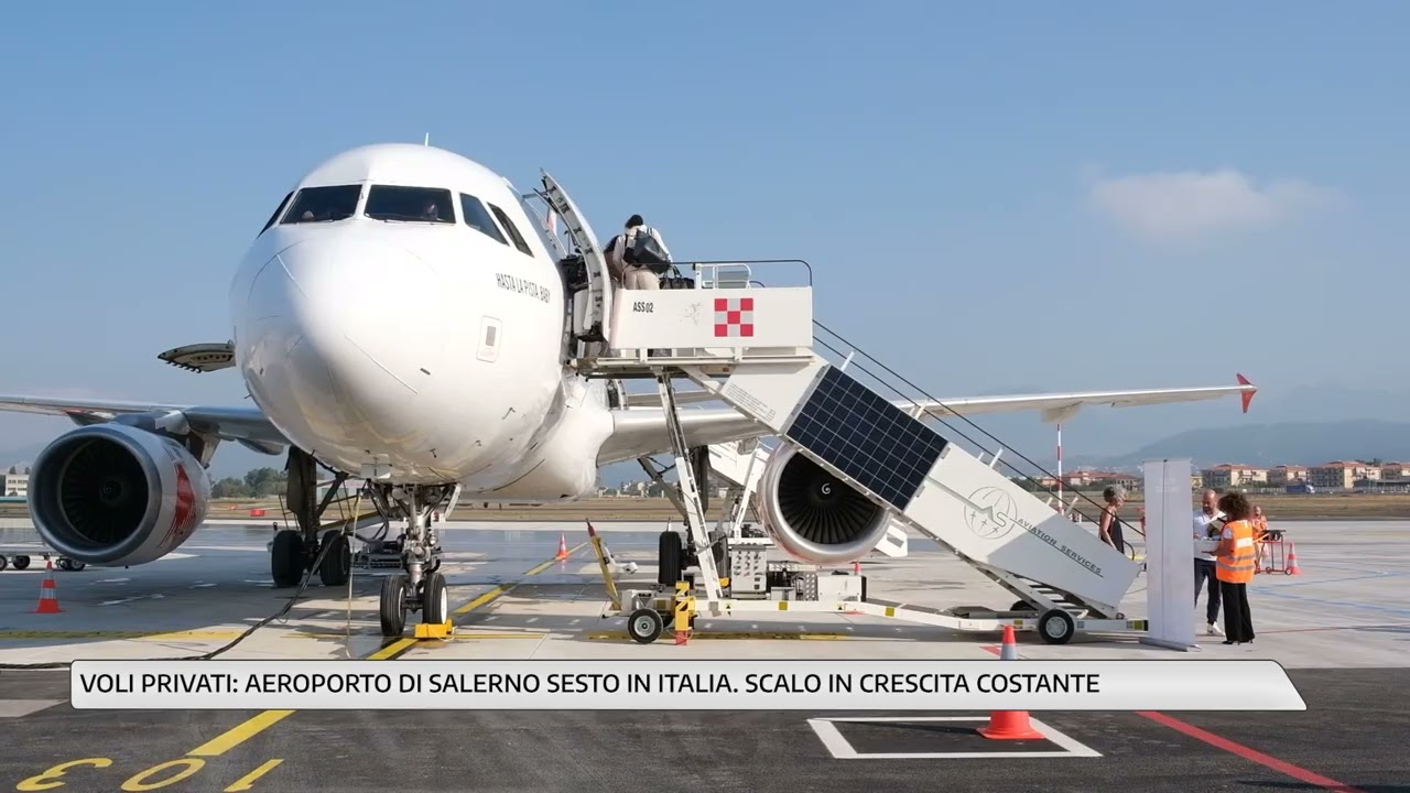 Aeroporto di Salerno, estate da record. È boom di passeggeri