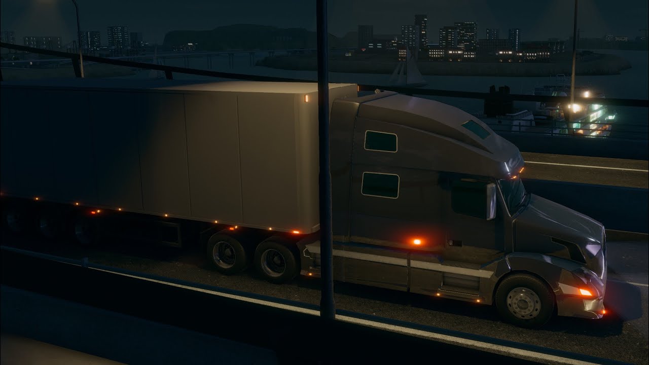 Livraison de nuit en 38 Tonnes - TRUCK & LOGISTIC Simulator ( Xbox series X )
