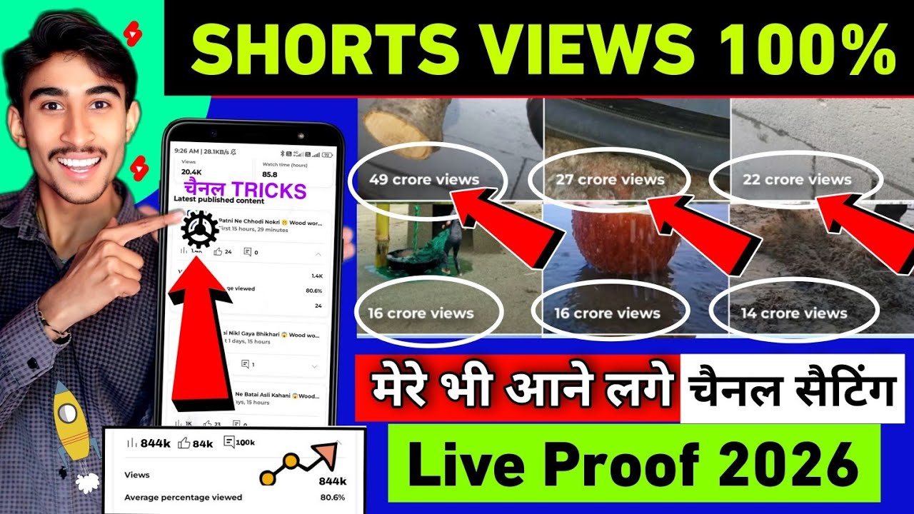 Shorts Video Viral Kaise Kare | Shorts Video Me Views Lane Ka Tarika | How to increase views
