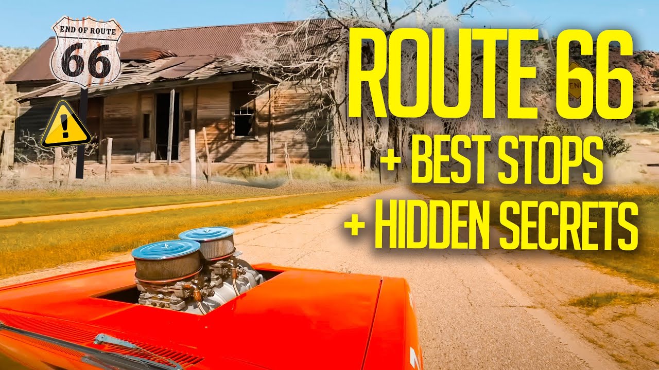 Route 66 Must-See Abandoned Places and Ghost Towns (Five Day Road Trip in a 1962 Chevy)