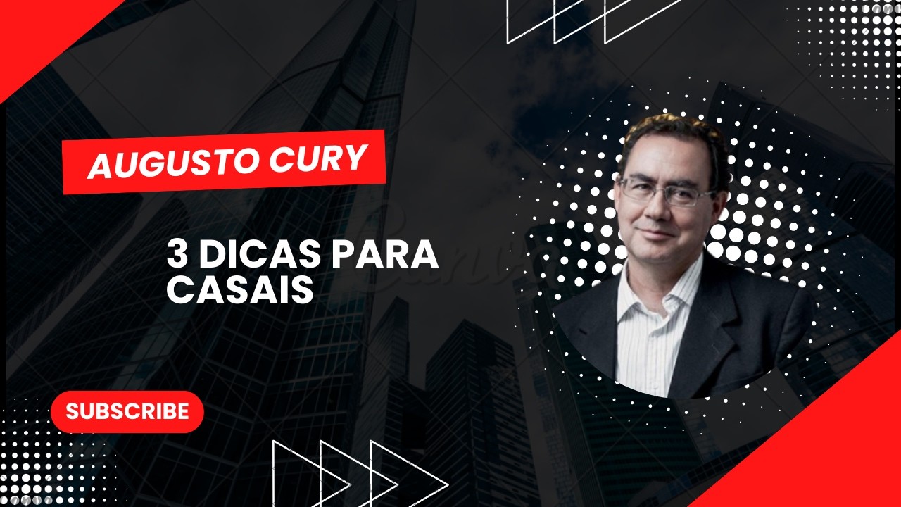 3 Dicas Para Casais _ Momentos Cury @AugustoCuryvideos #augustocury #augusto #motivacion #vida