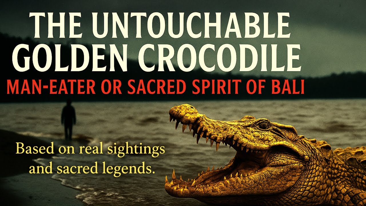 The Untouchable Golden Crocodile | Man-Eater or Sacred Spirit of Bali?