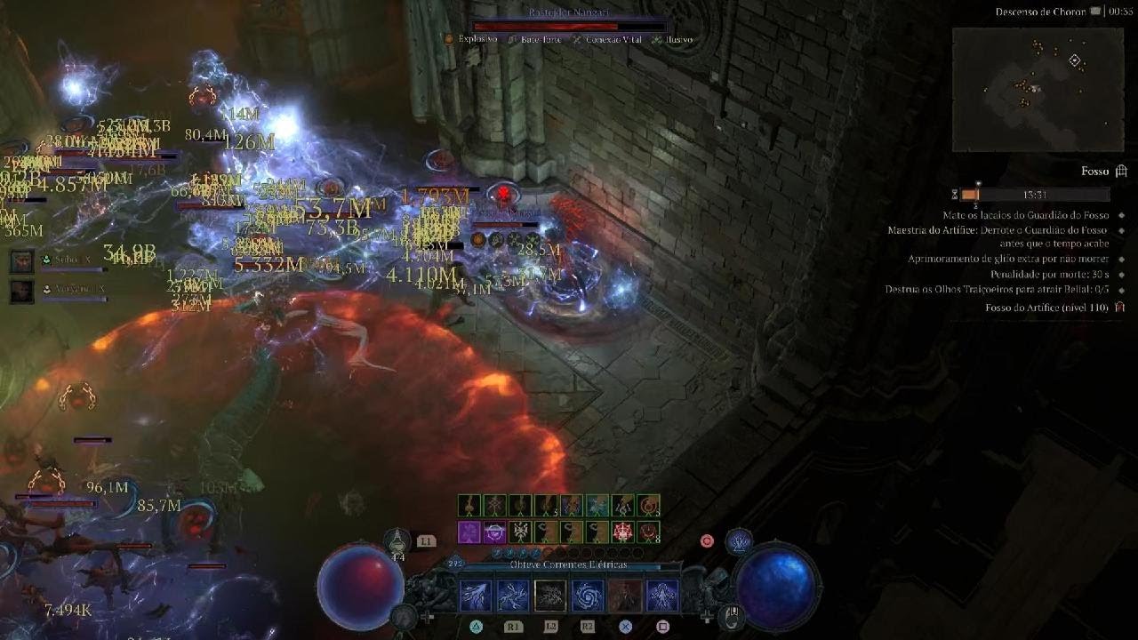 Diablo IV T11 Pit 110 Sorcerer
