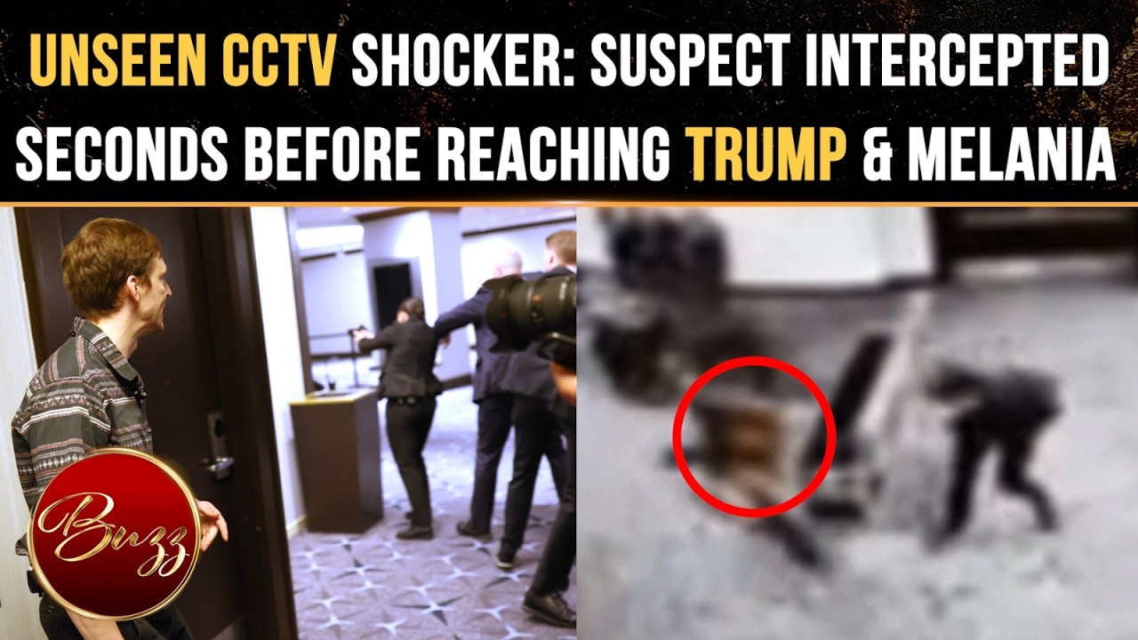 Trump ATTACK CCTV FOOTAGE SHOCKER; Live Security Takedown Of The Shooter Caught On Cam