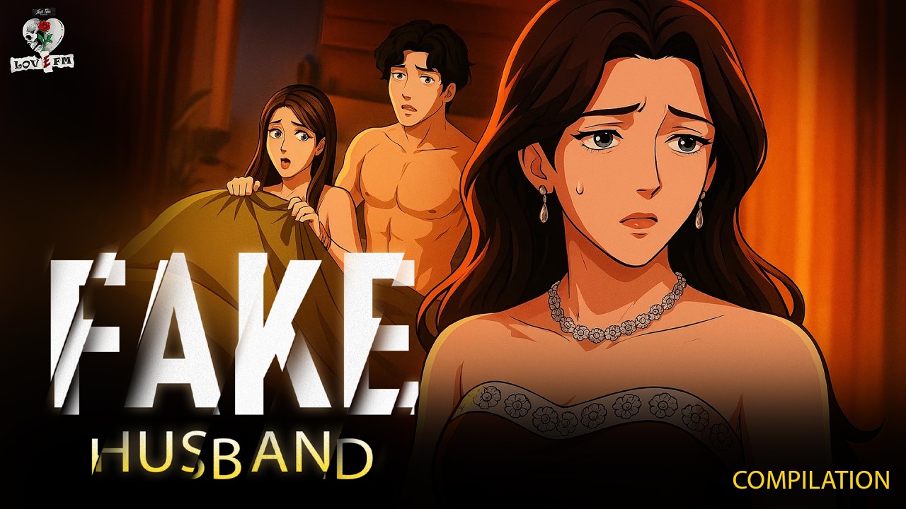 FAKE HUSBAND: पति की सच्चाई जब सबके सामने आई | Animated Hindi Story | @officiallovefm