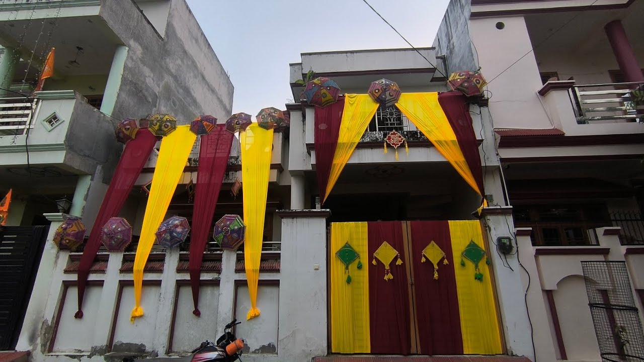 Shaadi wala Ghar | Wedding home decoration | Decor by scout event 
