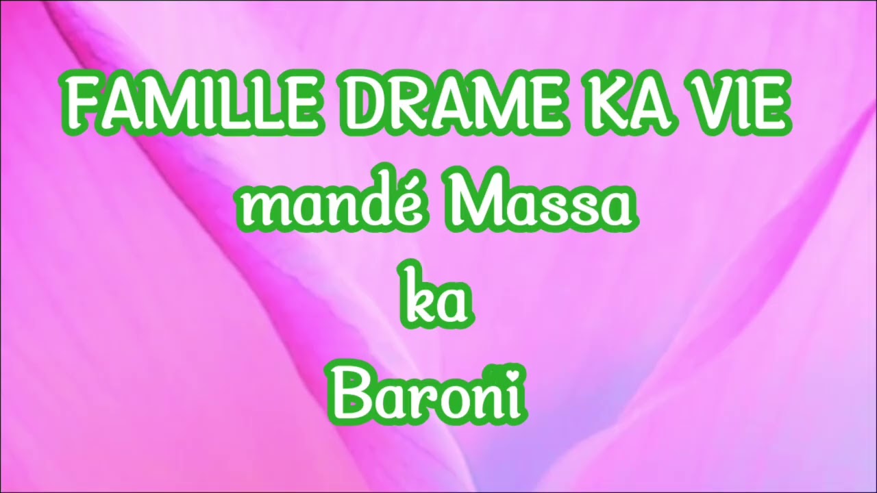 Famille Drame ka vie épisode 1 