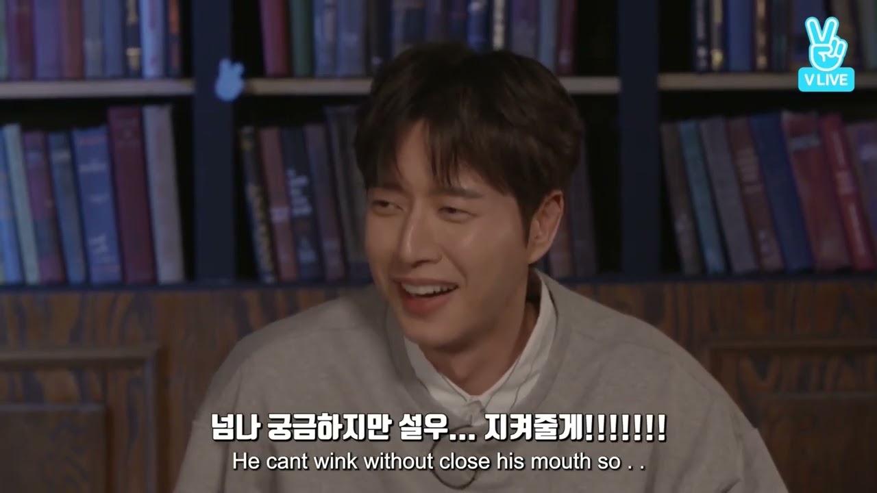 Park Haejin cannot wink...so cute (2017)