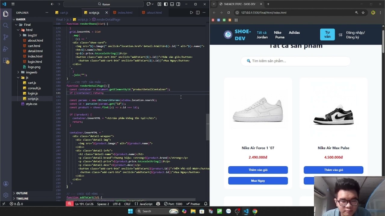 Đồ án kết thúc môn Lập Trình Web