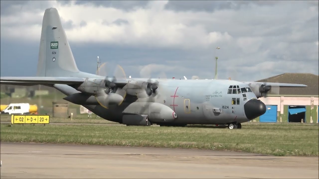 Support Aircraft for Saudi F-15s & Turkish F-16s, Saudi Hercules & Turkish A400 Atlas. A RAF A400.