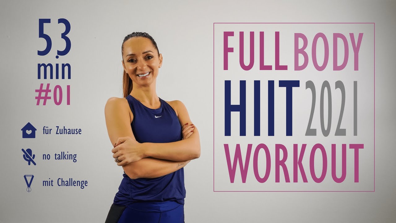 FULL BODY HIIT WORKOUT 2021 / #01 / Trainiere den ganzen Körper | Katja Seifried