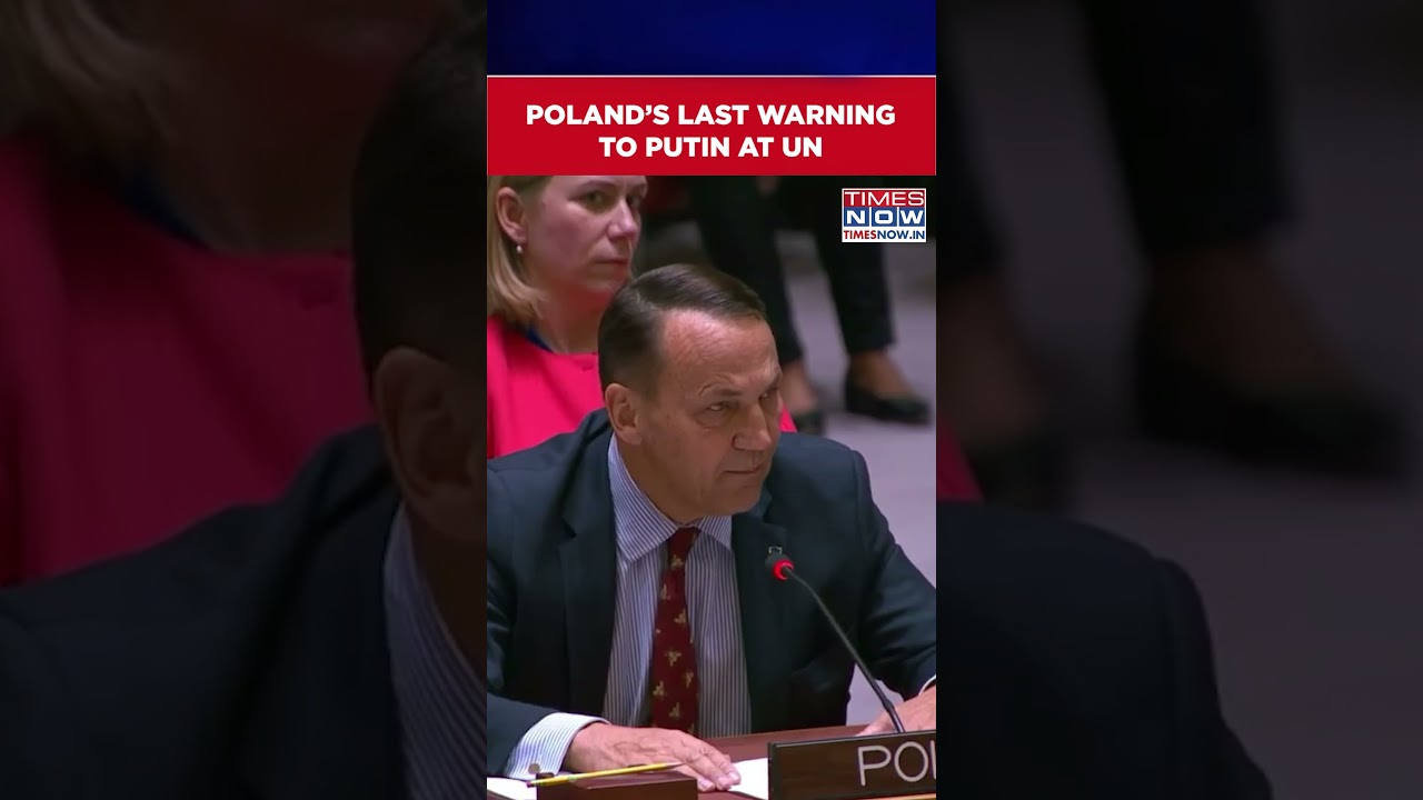 Poland's Dy PM&rsquo;s &lsquo;Blitzkrieg&rsquo; Against Putin At UN,Watch Full Speech Against Russian Drone Incursions