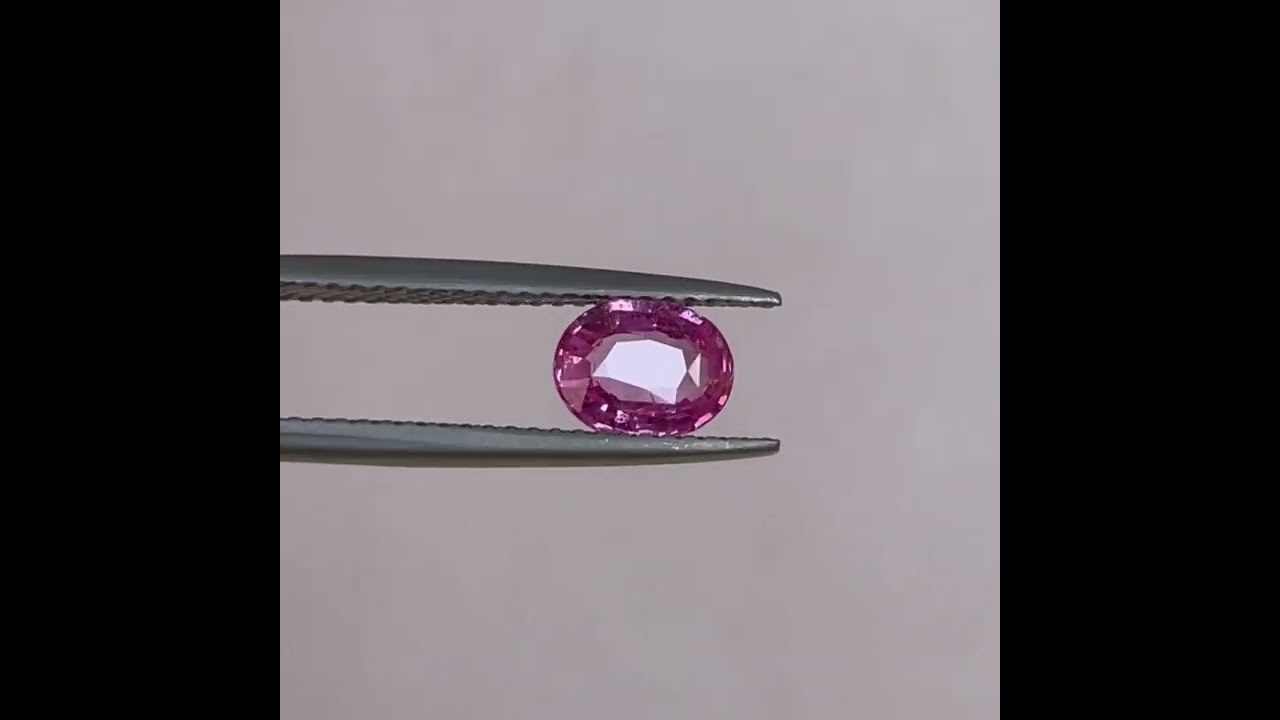 Natural Pink Sapphire, 1.11 crt