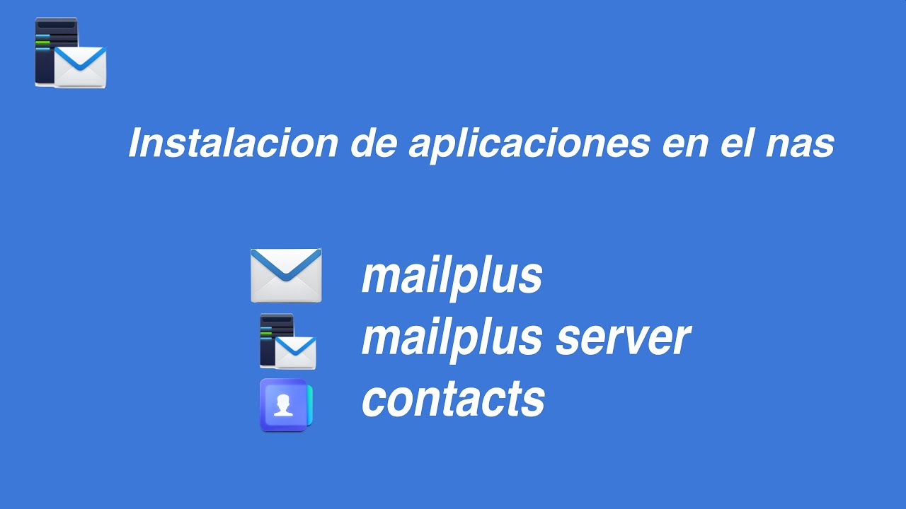 Synology  Mailplus Configuración