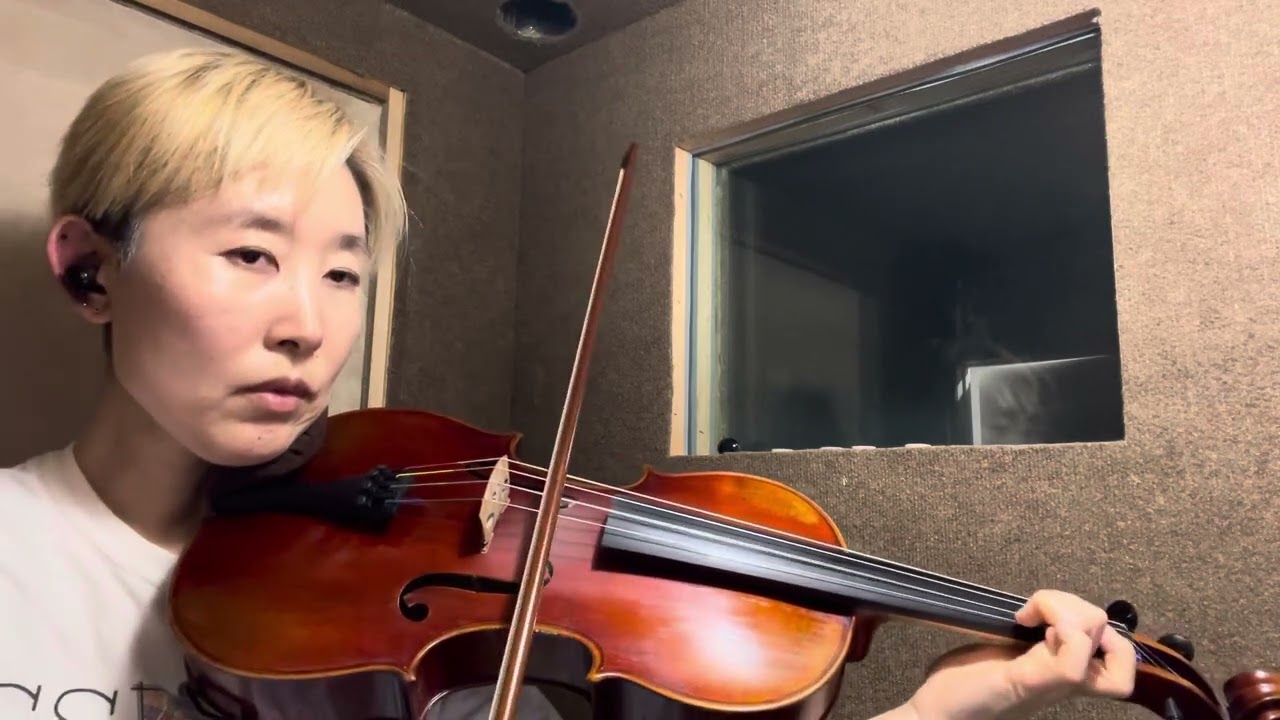 (w4m9y1) beginner’s viola 직장인 초보 비올라 Telemann Concerto in G Major Double, mv I, Viola II, slow