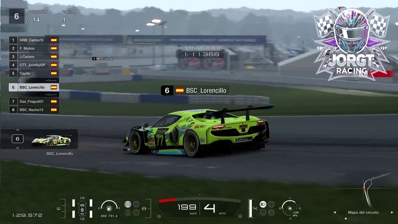 DAS Series 26 Liguilla Sala Bronce B Carrera 1 - Retransmisión Gran Turismo 7