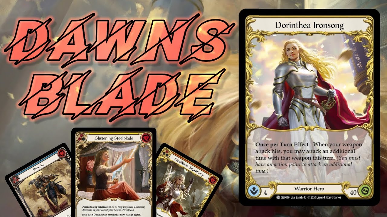 ABSOLUTE POWERHOUSE!!!!! | Dorinthea Ironsong Deck Tech | Flesh and Blood