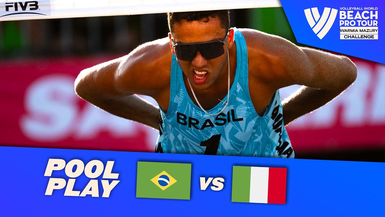 Pedro /Renato vs. Alfieri/Ranghieri - Pool Play Highlights | Warmia Mazury 2025 #BeachProTour