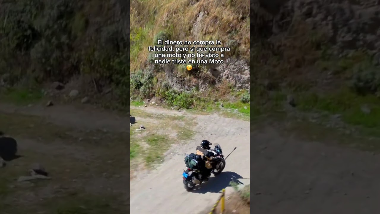 Moto = Felicidad 🏍️🥰 #moteros #adventurebike #aventura