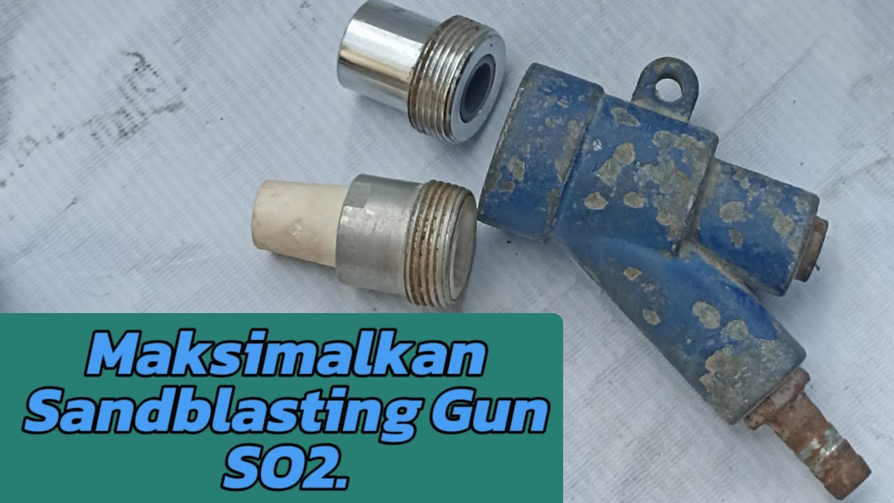 Sandblasting & Vaporblasting, Gun So2, untuk Kompresor kecil.