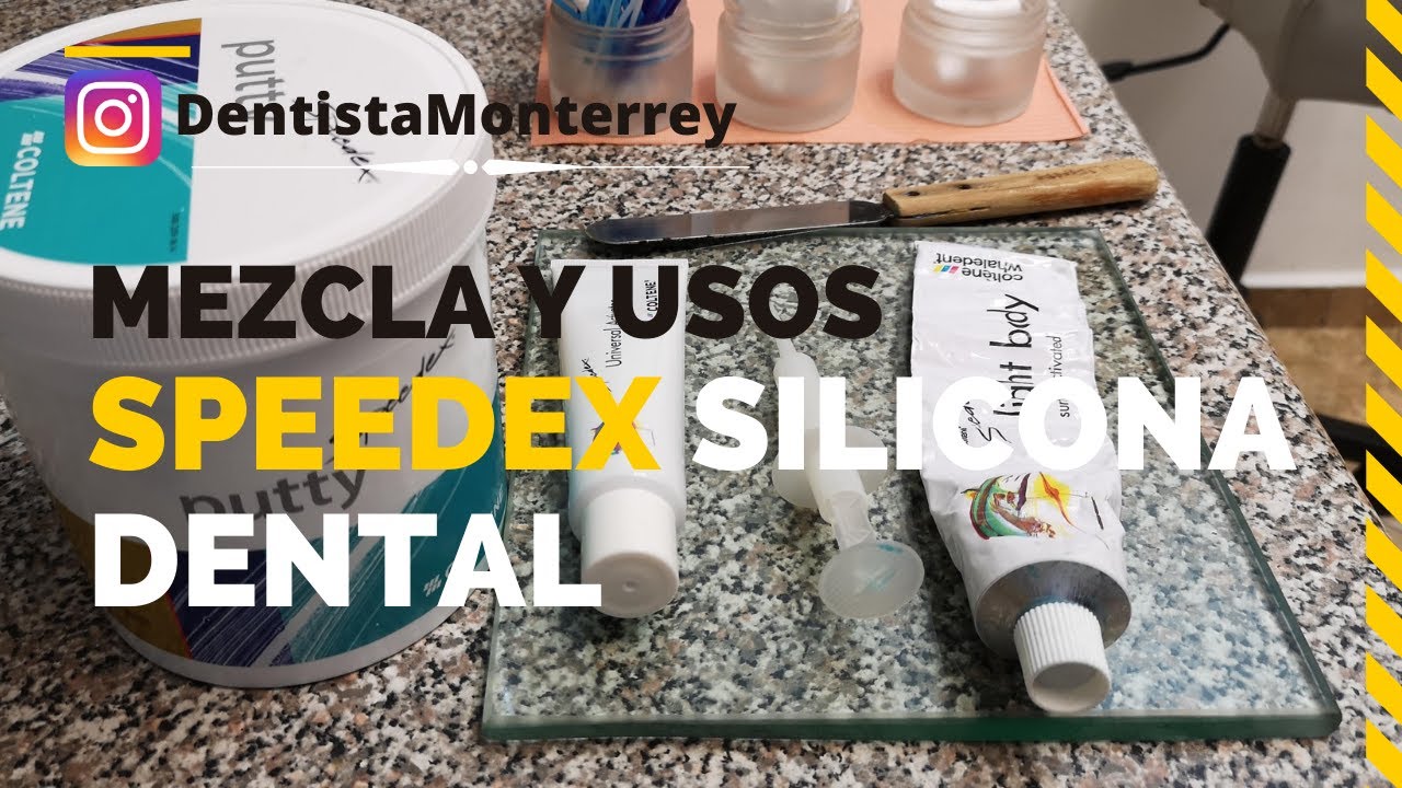 SPEEDEX MEZCLA y USO 👅 Silicona por Condensación PASO a PASO #materialesdentales