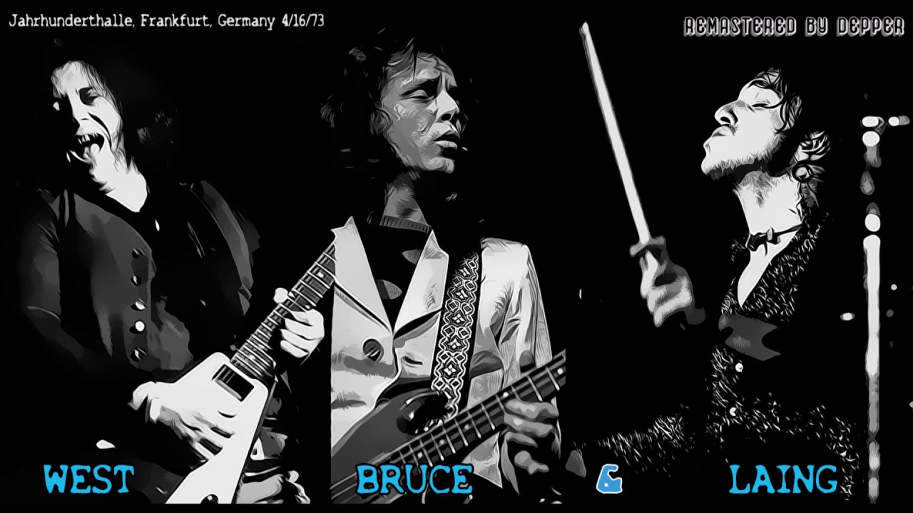 Leslie West, Jack Bruce & Corky Laing LIVE in Frankfurt, Germany 1973
