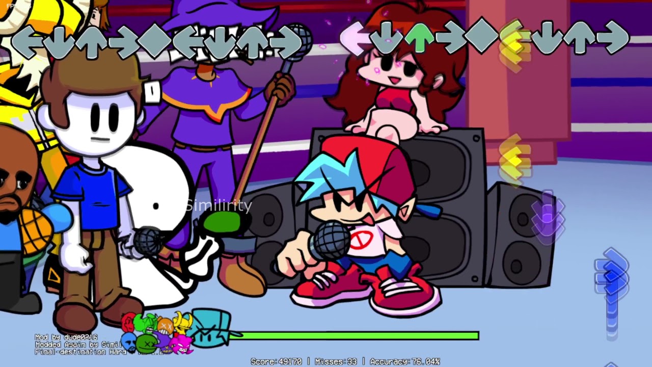 Friday Night Funkin' - 9 players now! - NOT FINISHED YET