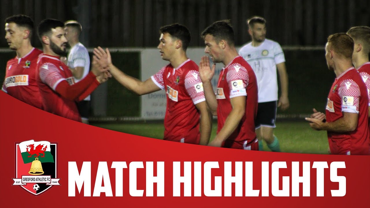 HIGHLIGHTS | Gresford Athletic 4-1 Llanidloes Town | 2023/24 JD Cymru North