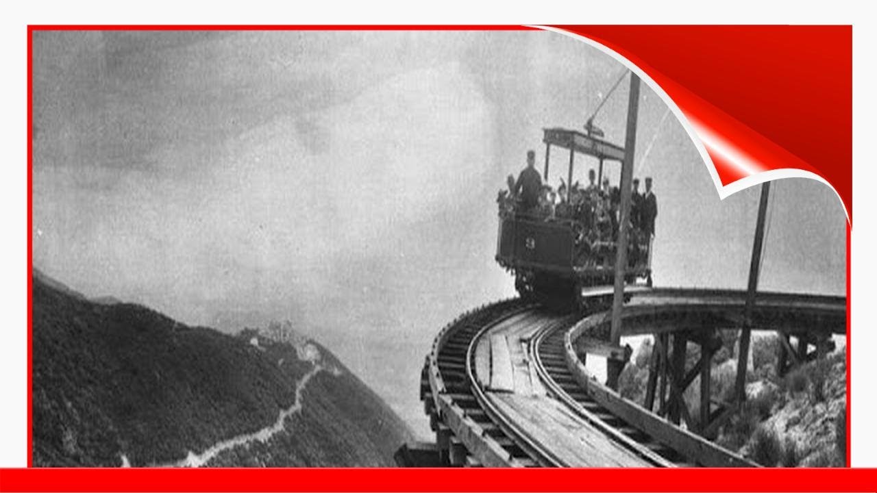 Amazing Photos Of Mt. The Exciting And Terrifying Lowe Railway Circular Bridge From The Early !