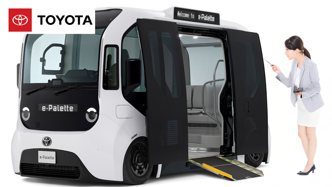 Toyota  e-Palette the next-Generation is here with drive by wire