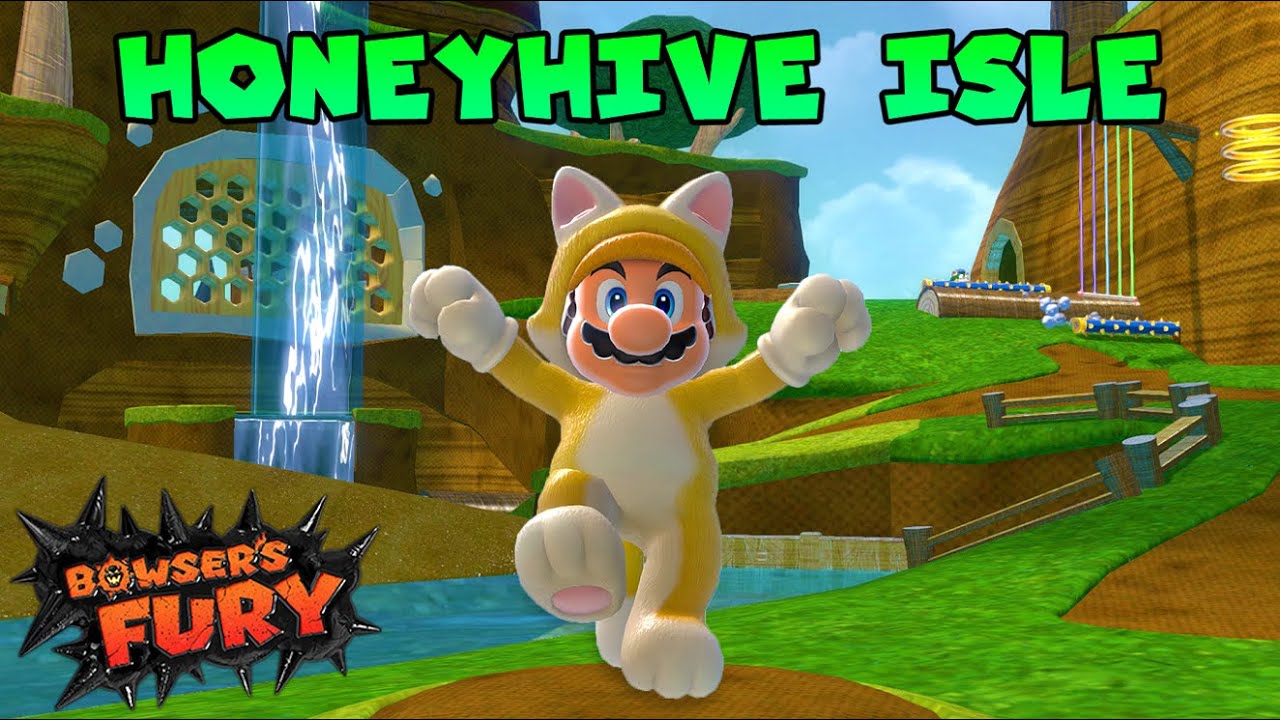 What If Bowser's Fury Had a Custom Honeyhive Isle Area?