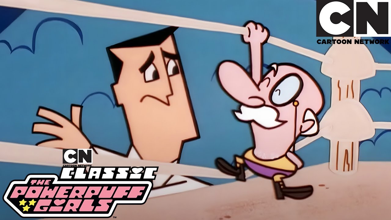 Professor Utonium enters The Ring! | The Powerpuff Girls Classic | Cartoon Network