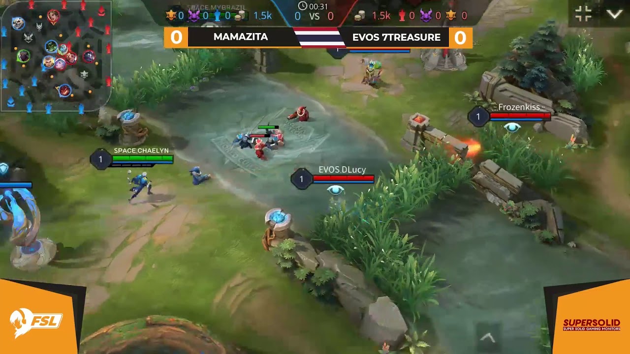 Mamazita vs EVOS 7TREASURE - FSL AOV Thailand Finals