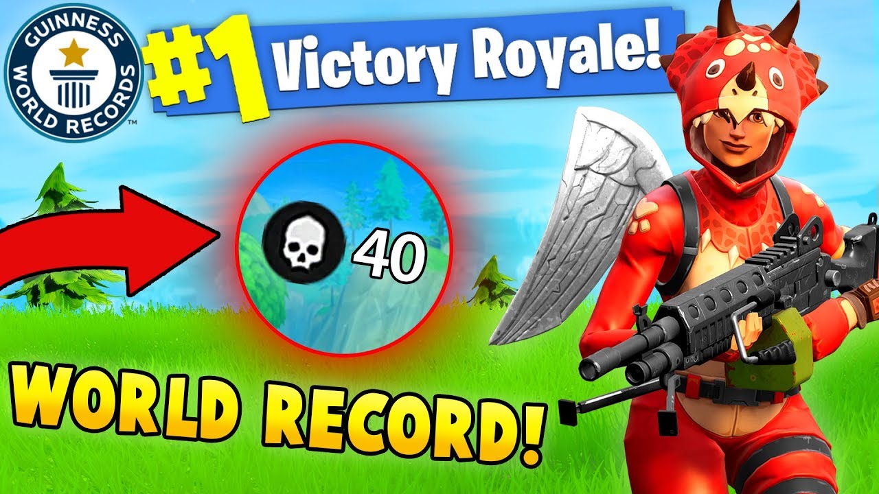 40 KILLS BY 1 PLAYER!? WORLD RECORD! (Fortnite Solo FAILS & WINS #7)