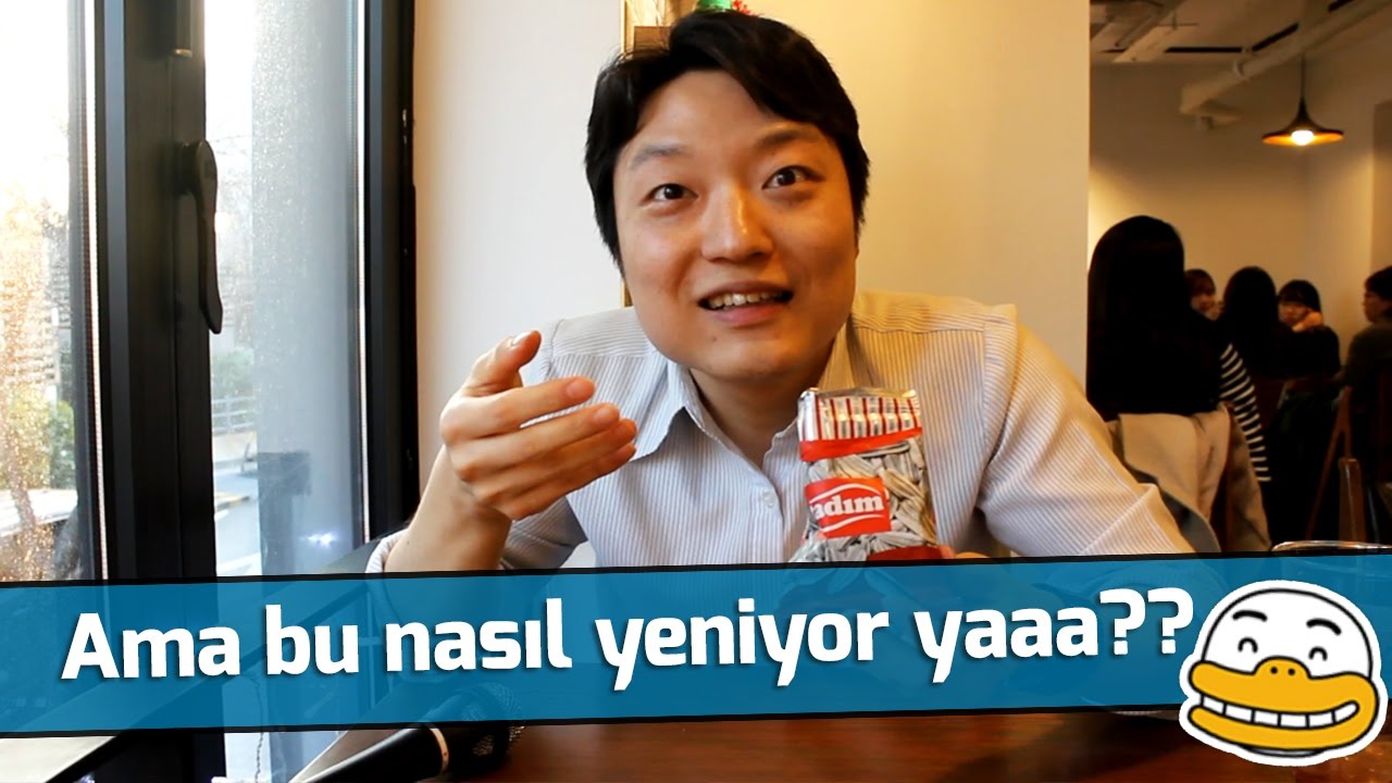 Bir Koreli Çekirdek Denerse? (Eğlenceli Çekirdek Deneyimi)