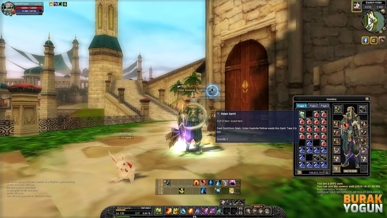 Silkroad Online - Exchanging Prize (Sylph Spirit) (Roc Quest)