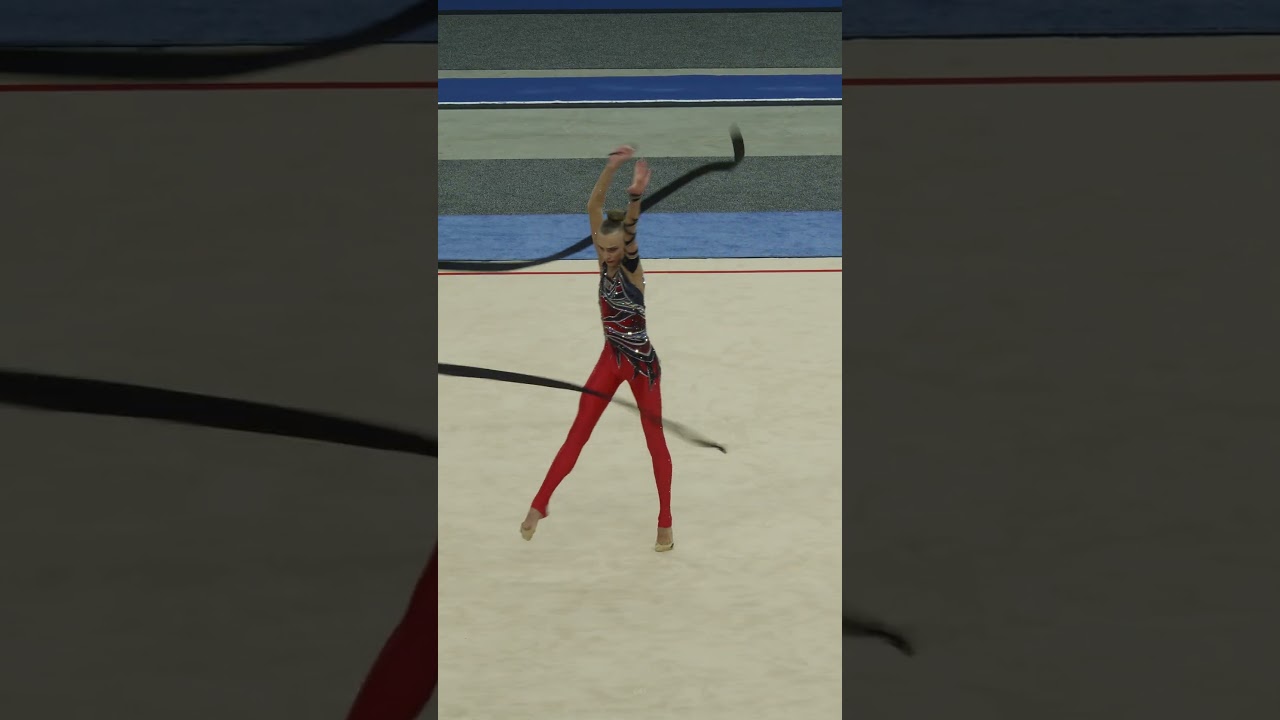 📌Vlada Ishutina Rhythmic Ribbon Routine 2025 USA Gymnastics Championships Day 2 Afternoon 06/20 RI