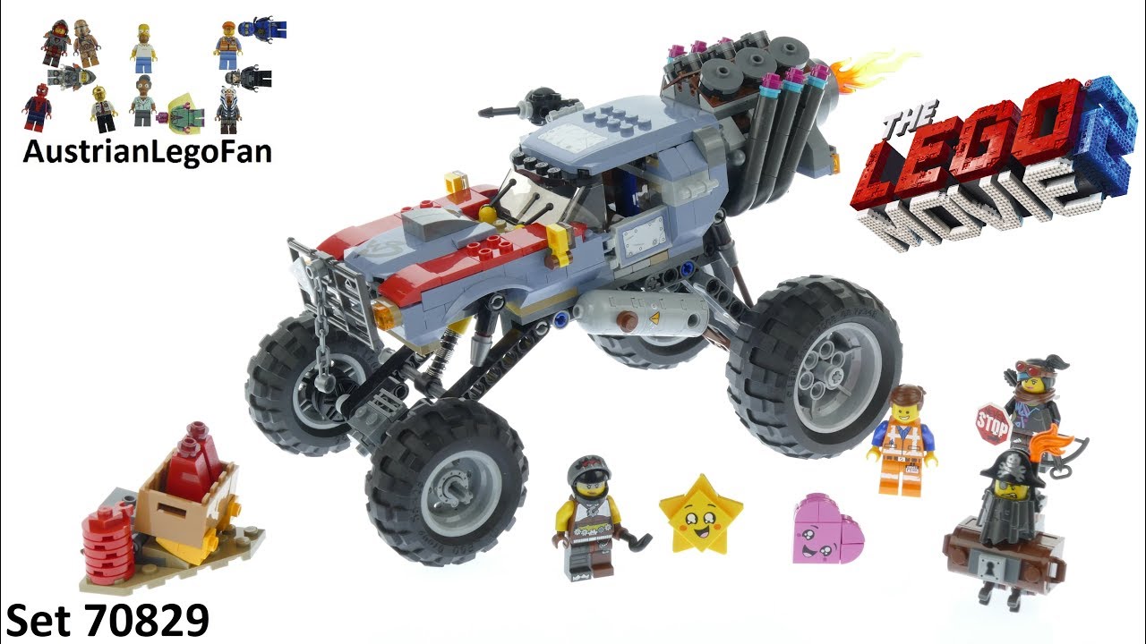 Lego Movie 2 70829 Emmet and Lucy&acute;s Escape Buggy! Speed Build
