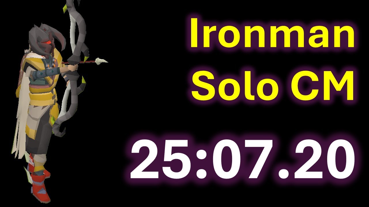 Ironman solo CM (25:07.20)