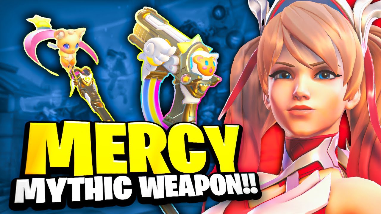 The NEW Mercy Mythic Weapon is SO GOOD!! - Overwatch 2