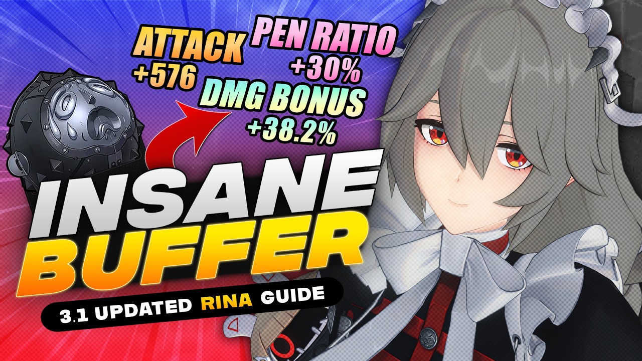 HER BUFFS ARE... INSANE! COMPLETE Updated Rina Guide | Best Weapons, Teams, Disc Drives | ZZZ 3.1