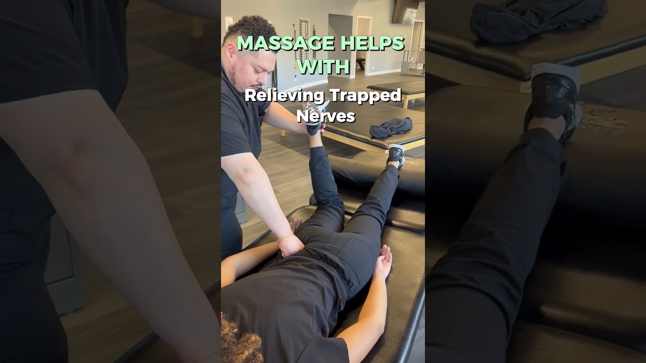 #shorts Alleviate your Sciatica symptoms with Massage Therapy! ✅