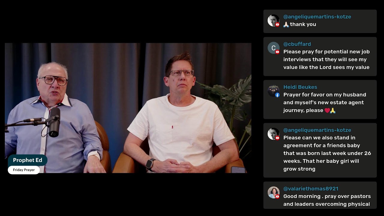 Live with Ed Traut and Prophetic Life