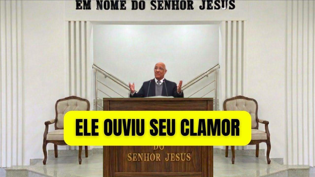 Mensagem do Culto CCB | Domingo, 08 de Fevereiro de 2026 | Filipenses 1 | DEUS ATENTOU PARA A ORAÇÃO