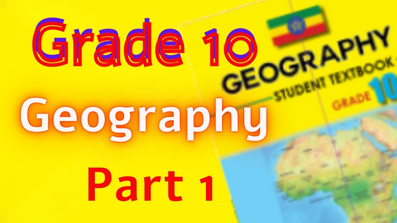 G10 Geography introduction