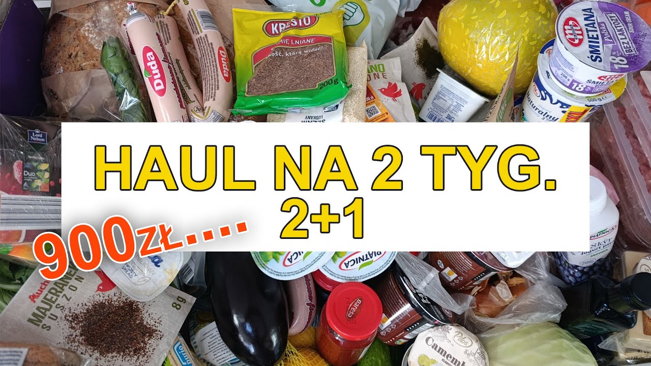 HAUL na 2 tyg.  2+1