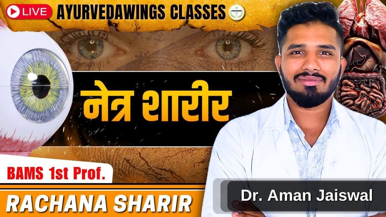 Netra sharira : Synonym, panchabhoutika swaroop, measurement & Anatomical structure of Eye #netra