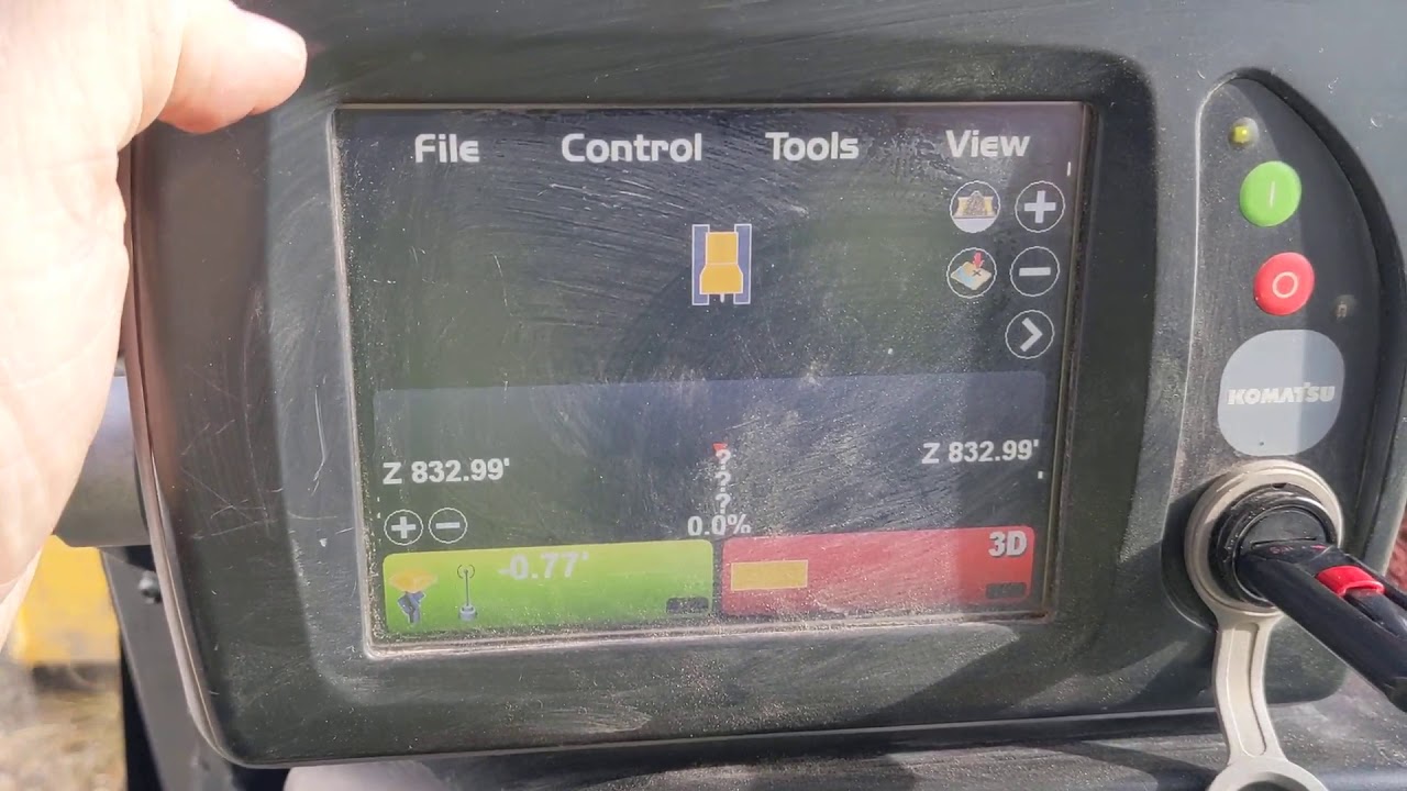 Copying Project Files (.tp3) to Machine - Topcon Pocket 3D