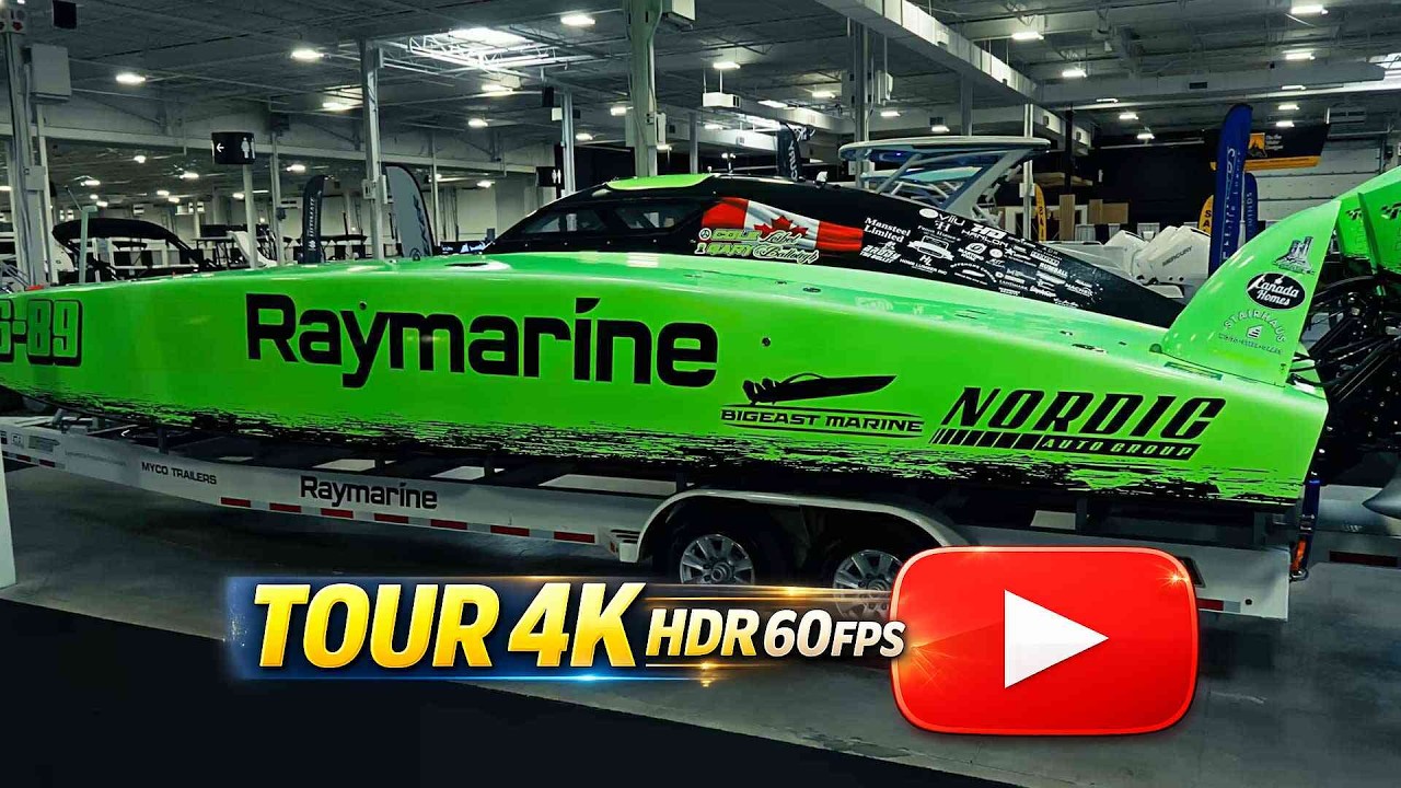 🏍🚤 2025 Boat Show & Spring Motorcycle SUPERSHOW | Toronto Marine & Powersports Event (4K HDR 60FPS)